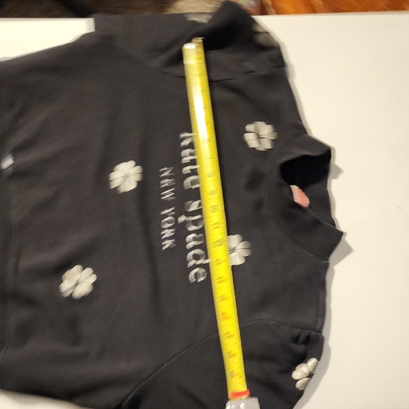 Kate Spade Black Floral Girl's Top - Picture 5 of 5
